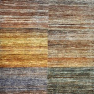 Hemp Checkerboard - Designer rug by Source Mondial