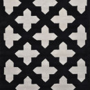 Abbeville Black/Silver - Designer rug