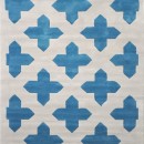 Abbeville Blue/Silver - Designer rug