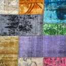 Vintage Overdyed Runner - Designer rug