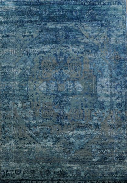 Benmore Blue - Designer rug