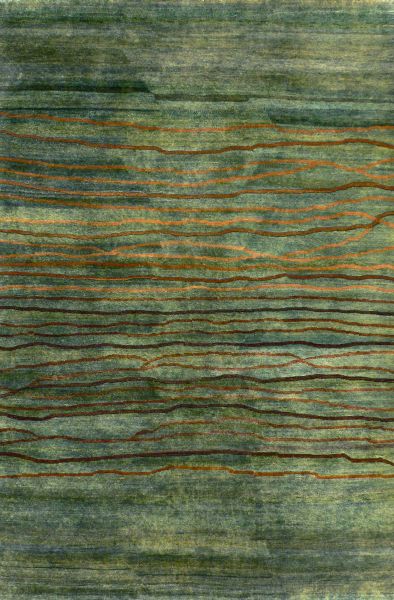 Forest Broken Sunset - Designer rug