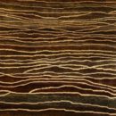 Burnished Brown Broken Sunset - Designer rug