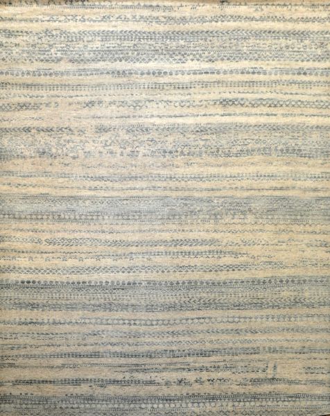Broadway Blue Natural - Designer rug
