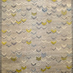 Gateway blue gold - Designer rug
