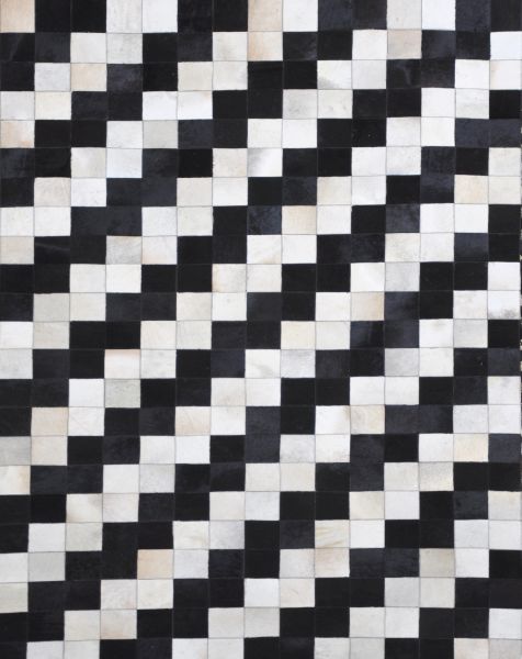 Steps Leather - Designer rug by Source Mondial