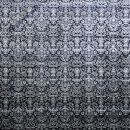 Varese Black silver - Designer rug by Source Mondial