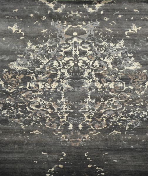 Dissolving damasks - Designer rug by Source Mondial