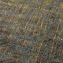 Como Damask green gold - Designer rug by Source Mondial
