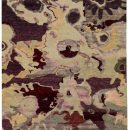Venus Beige Purple Burgundy - designer rug