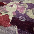 Venus Beige Purple Burgundy - designer rug