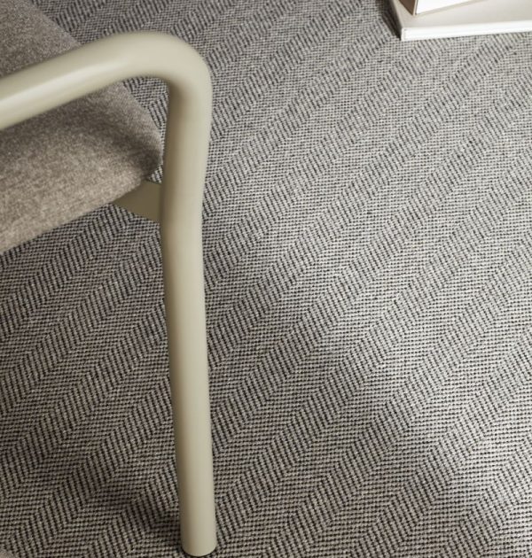 Rols Carpets Nordica Chevron Mist 002 Lr 1200